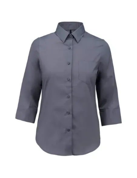 Camisa senhora manga 3/4 -  100-110gr/m2