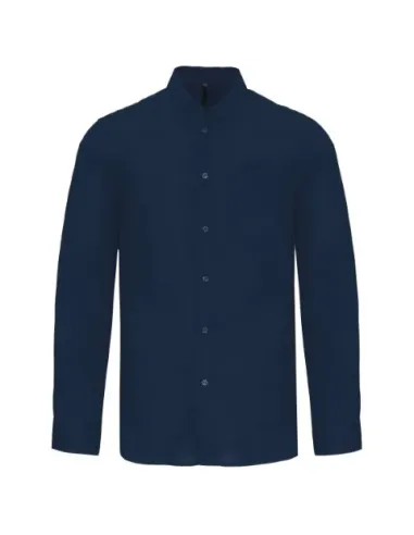 Camisa de homem gola á padre - 110gr/m2