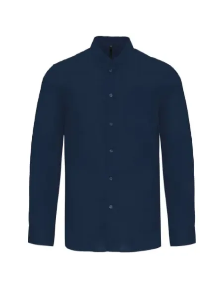 Camisa de homem gola á padre - 110gr/m2