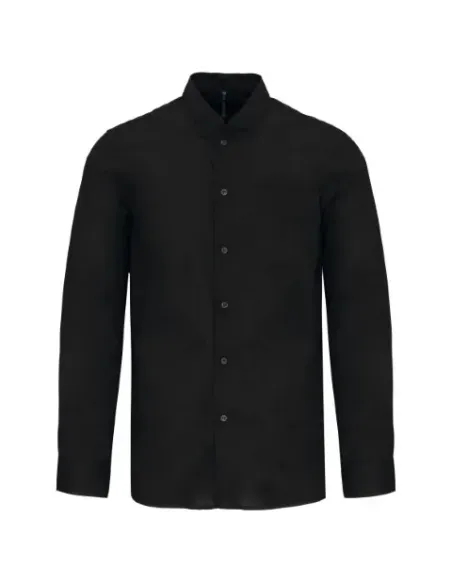 Camisa de homem gola á padre - 110gr/m2