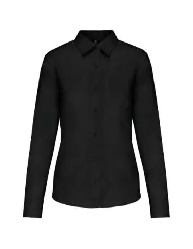 Camisa senhora manga comprida -  100-110gr/m2