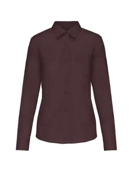 Camisa senhora manga comprida -  100-110gr/m2