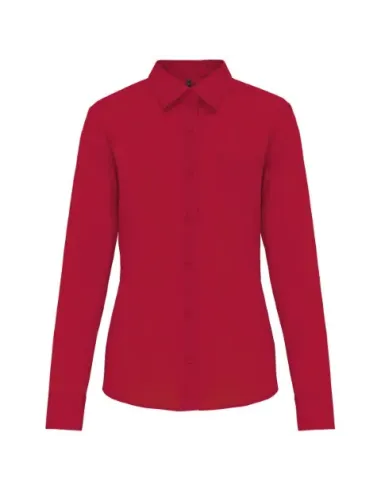 Camisa senhora manga comprida -  100-110gr/m2