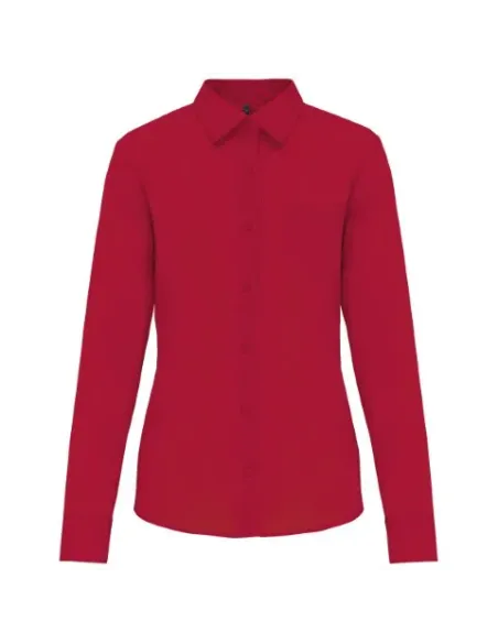 Camisa senhora manga comprida -  100-110gr/m2