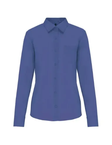 Camisa senhora manga comprida -  100-110gr/m2