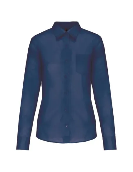 Camisa senhora manga comprida -  100-110gr/m2