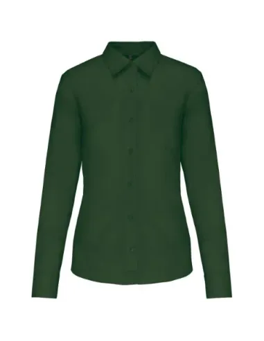 Camisa senhora manga comprida -  100-110gr/m2