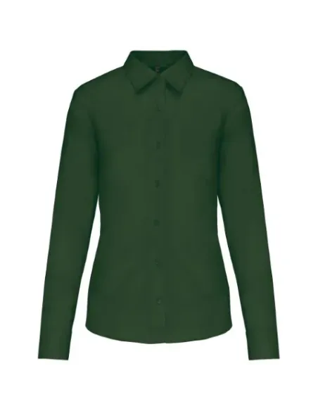 Camisa senhora manga comprida -  100-110gr/m2