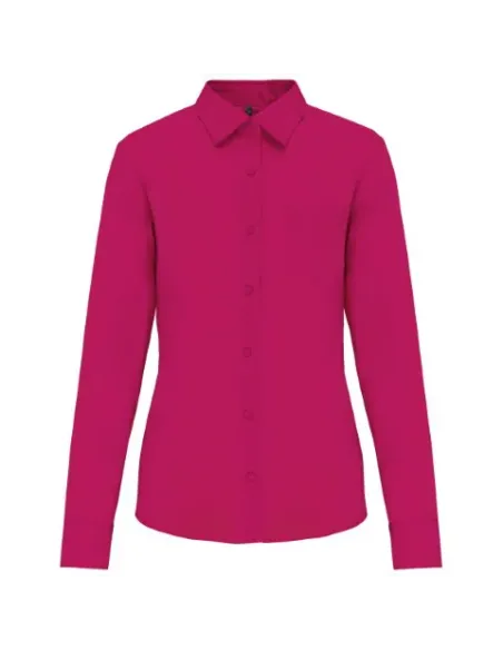 Camisa senhora manga comprida -  100-110gr/m2