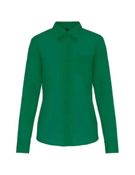 Camisa senhora manga comprida -  100-110gr/m2