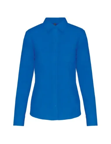 Camisa senhora manga comprida -  100-110gr/m2