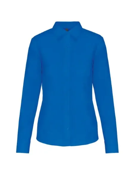 Camisa senhora manga comprida -  100-110gr/m2