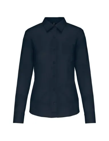 Camisa senhora manga comprida -  100-110gr/m2