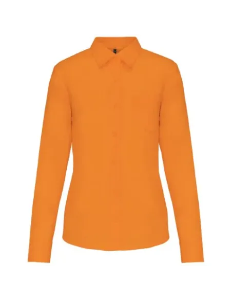 Camisa senhora manga comprida -  100-110gr/m2