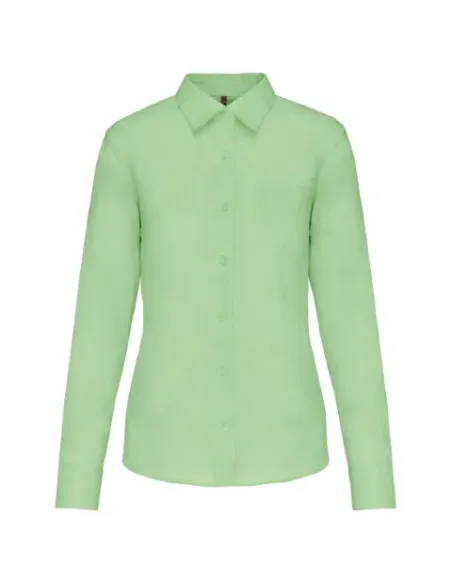 Camisa senhora manga comprida -  100-110gr/m2