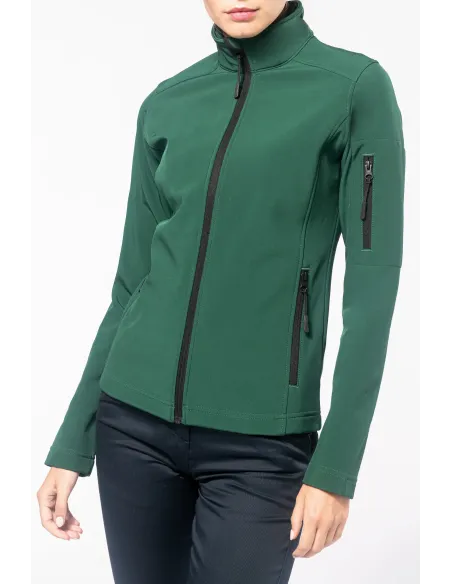 Casaco softshell de senhora 3 camadas - 300gr/m2