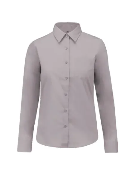 Camisa senhora manga comprida -  100-110gr/m2