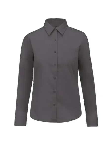 Camisa senhora manga comprida -  100-110gr/m2