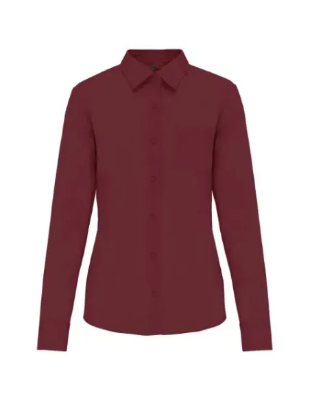 Camisa senhora manga comprida -  100-110gr/m2