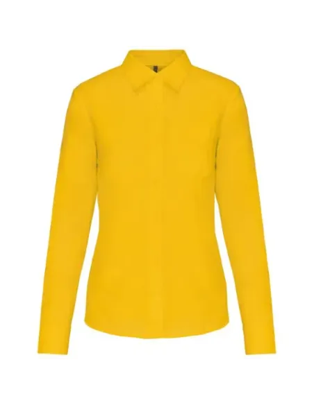 Camisa senhora manga comprida -  100-110gr/m2