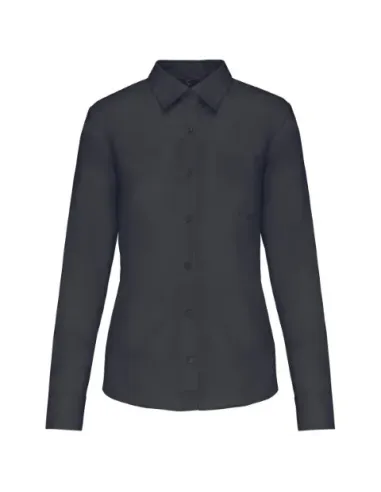 Camisa senhora manga comprida -  100-110gr/m2