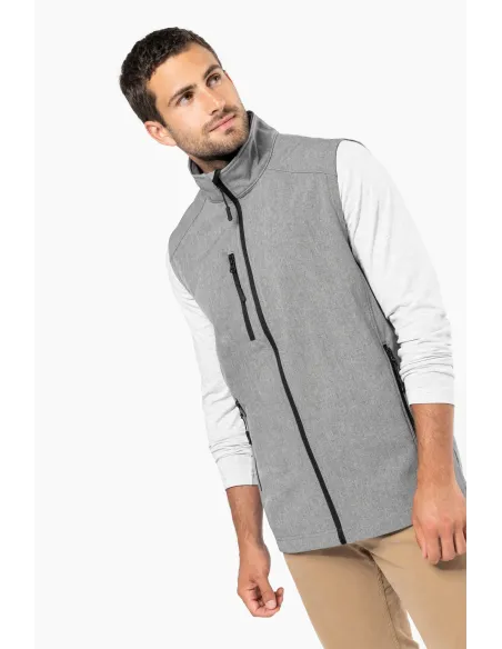 Colete softshell de homem 3 camadas - 300gr/m2