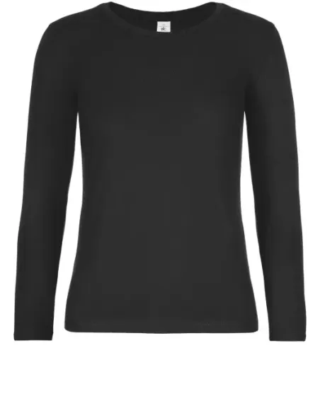 T-SHIRT DE SENHORA - 180gr/m2 - MANGA COMPRIDA
