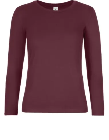 T-SHIRT DE SENHORA - 180gr/m2 - MANGA COMPRIDA
