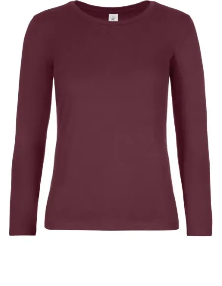 T-SHIRT DE SENHORA - 180gr/m2 - MANGA COMPRIDA