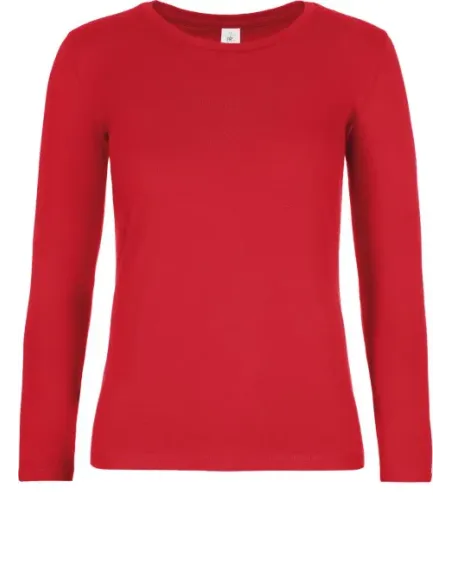T-SHIRT DE SENHORA - 180gr/m2 - MANGA COMPRIDA