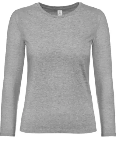 T-SHIRT DE SENHORA - 180gr/m2 - MANGA COMPRIDA