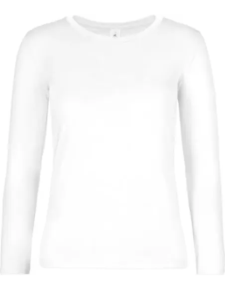 T-SHIRT DE SENHORA - 180gr/m2 - MANGA COMPRIDA