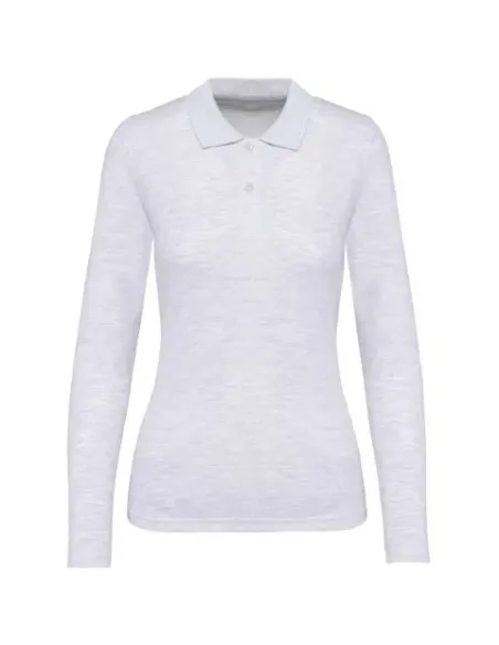 POLO DE SENHORA - 2200gr/m2- MANGA COMPRIDA