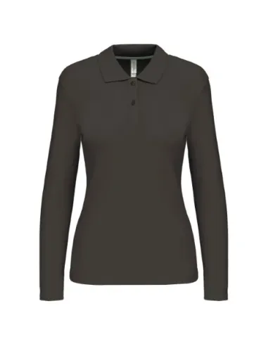 POLO DE SENHORA - 2200gr/m2- MANGA COMPRIDA