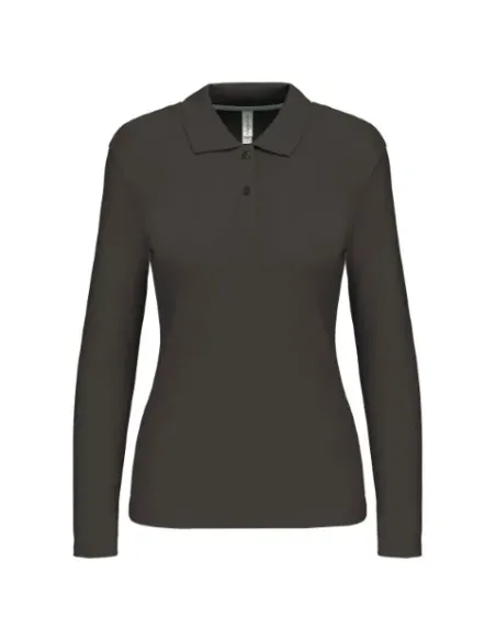 POLO DE SENHORA - 2200gr/m2- MANGA COMPRIDA