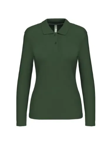 POLO DE SENHORA - 2200gr/m2- MANGA COMPRIDA