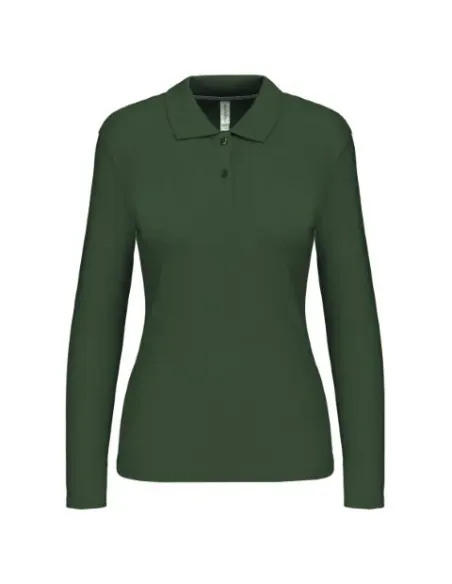 POLO DE SENHORA - 2200gr/m2- MANGA COMPRIDA