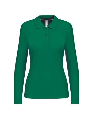 POLO DE SENHORA - 2200gr/m2- MANGA COMPRIDA