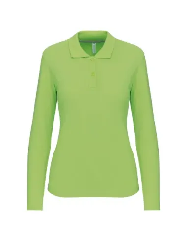 POLO DE SENHORA - 2200gr/m2- MANGA COMPRIDA