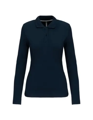 POLO DE SENHORA - 2200gr/m2- MANGA COMPRIDA