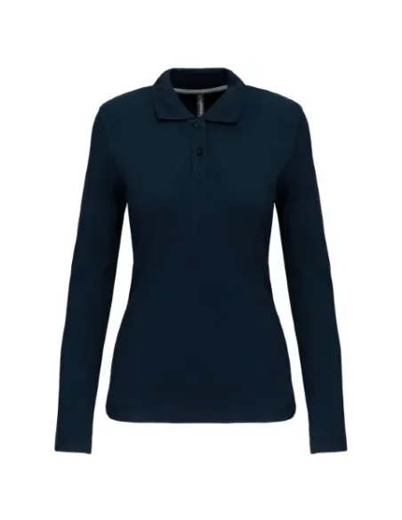POLO DE SENHORA - 2200gr/m2- MANGA COMPRIDA