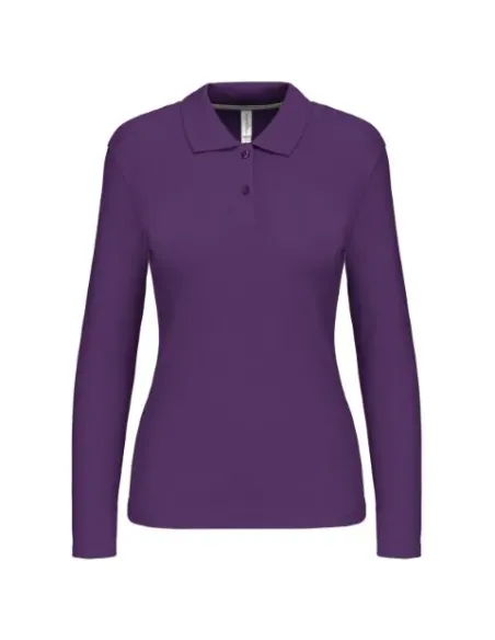 POLO DE SENHORA - 2200gr/m2- MANGA COMPRIDA