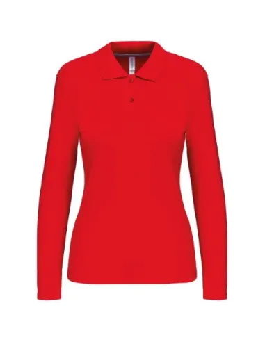 POLO DE SENHORA - 2200gr/m2- MANGA COMPRIDA