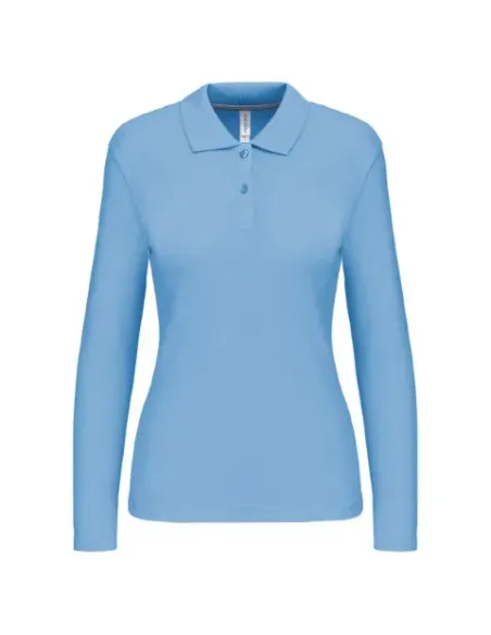 POLO DE SENHORA - 2200gr/m2- MANGA COMPRIDA