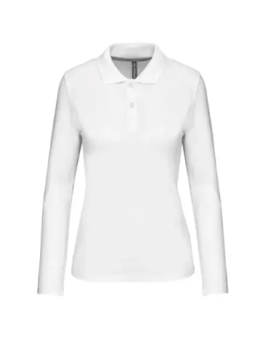 POLO DE SENHORA - 2200gr/m2- MANGA COMPRIDA