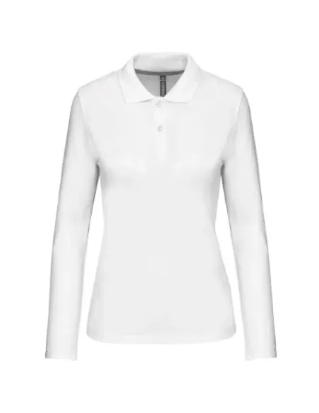POLO DE SENHORA - 2200gr/m2- MANGA COMPRIDA