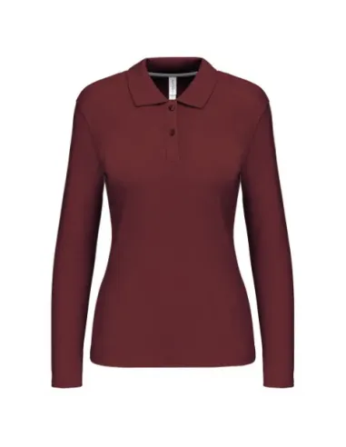 POLO DE SENHORA - 2200gr/m2- MANGA COMPRIDA