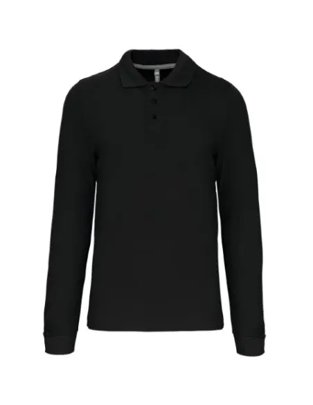 POLO DE HOMEM - 220gr/m2 - MANGA COMPRIDA