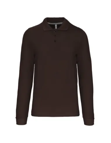 POLO DE HOMEM - 220gr/m2 - MANGA COMPRIDA
