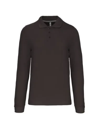 POLO DE HOMEM - 220gr/m2 - MANGA COMPRIDA